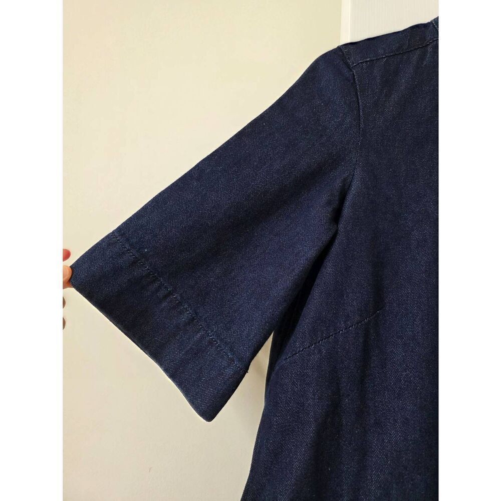 Toast Denim Midi Dress Size 6 - Picture 3 of 10
